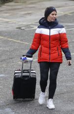 REBEKAH VARDY Leaves Dancing On Ice Rehersal in London 01/07/2021