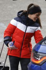 REBEKAH VARDY Leaves Dancing On Ice Rehersal in London 01/07/2021
