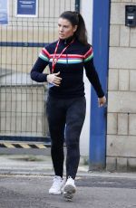 REBEKAH VARDY Leaves Dancing On Ice Rehersal in London 01/07/2021