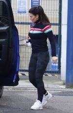 REBEKAH VARDY Leaves Dancing On Ice Rehersal in London 01/07/2021