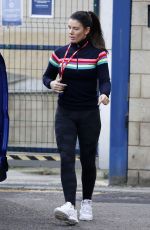 REBEKAH VARDY Leaves Dancing On Ice Rehersal in London 01/07/2021