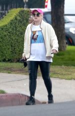 REBEL WILSON Out Hiking in Los Feliz 01/08/2021