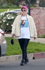 REBEL WILSON Out Hiking in Los Feliz 01/08/2021