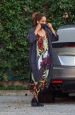 REGINA KING Arrives at a Studio in Los Angeles 01/17/2021