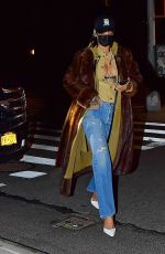 RIHANNA and A$ap Rocky Out for Dinner in New York 01/19/2021
