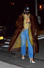 RIHANNA and A$ap Rocky Out for Dinner in New York 01/19/2021