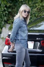 ROBIN WRIGHT Arrives to Her Home in Los Angeles 01/15/2021