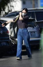 RONNEY MARA Out Shopping for Grocery in Los Angeles 01/19/2021