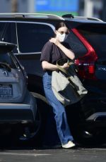 RONNEY MARA Out Shopping for Grocery in Los Angeles 01/19/2021