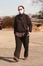 ROONEY MARA Out Hiking in Los Angeles 01/16/2021