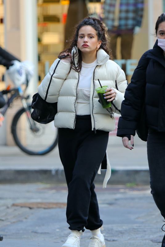 ROSALIA Out for a Green Juice in New York 01/19/2021