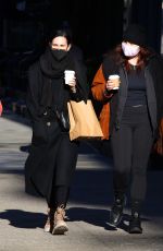 RUMER WILLIS Out for Coffee in New York 01/10/2021