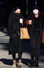 RUMER WILLIS Out for Coffee in New York 01/10/2021