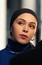 RUNEEN ABUDALAL on the Set of Maybelline Commercial in New York 01/12/2021
