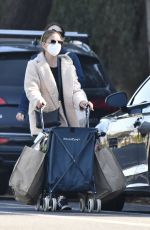 SARAH MICHELLE GELLAR Shopping at Farmers Market in Brentwood 01/25/2021