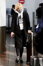 SAVANNAH CHRISHLEY at LAX Airport in Los Angeles 01/09/2021