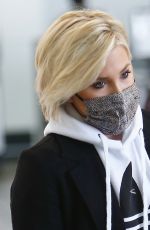 SAVANNAH CHRISHLEY at LAX Airport in Los Angeles 01/09/2021