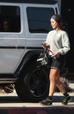 SAWEETIE Leaves a Gym in Los Angeles 01/08/2021