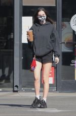 SCOUT WILLIS in Shorts Out for Coffee in Los Feliz 01/09/2021