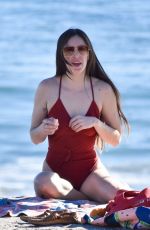 SCOUT WILLIS in Swimsuit at a Beach in Malibu 01/16/2021