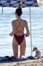 SCOUT WILLIS in Swimsuit at a Beach in Malibu 01/16/2021
