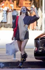 SCOUT WILLIS Out Shopping with Her Dog in West Hollywood 01/21/2021