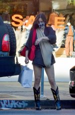 SCOUT WILLIS Out Shopping with Her Dog in West Hollywood 01/21/2021