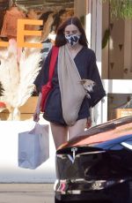 SCOUT WILLIS Out Shopping with Her Dog in West Hollywood 01/21/2021