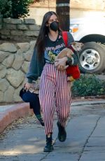 SCOUT WILLIS Out with Her Dog in Los Angeles 01/08/2021