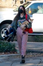 SCOUT WILLIS Out with Her Dog in Los Angeles 01/08/2021