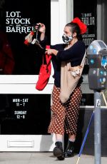 SCOUT WILLIS Shopping at Home Depot in Los Angeles 01/19/2021