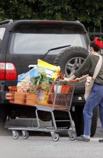 SCOUT WILLIS Shopping at Home Depot in Los Angeles 01/20/2021