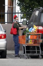 SCOUT WILLIS Shopping at Home Depot in Los Angeles 01/20/2021