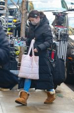 SELENA GOMEZ on the Set of Murders in the Building in New York 01/20/2021