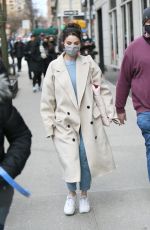 SELENA GOMEZ on the Set of Only Murders in the Building in New York 01/17/2021