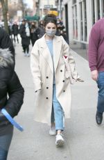 SELENA GOMEZ on the Set of Only Murders in the Building in New York 01/17/2021