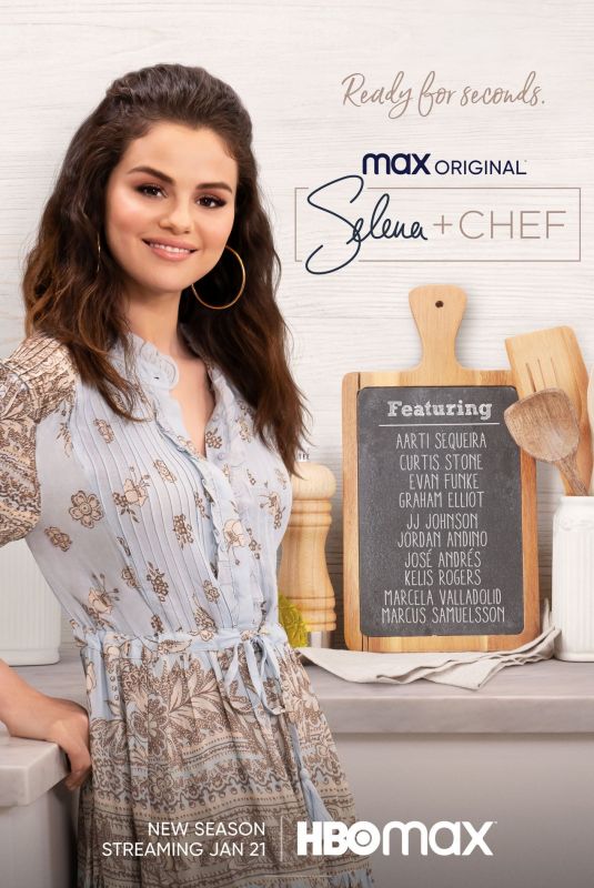 SELENA GOMEZ - Selena + Chef, Season 2021 Promo 