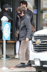 SELMA BLAIR and David Lyons Out Shopping in Los Angeles 01/23/2021