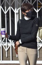 SELMA BLAIR at Alfred Coffee in Studio City 01/21/2021