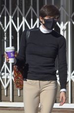 SELMA BLAIR at Alfred Coffee in Studio City 01/21/2021