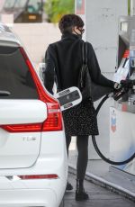 SELMA BLAIR ay a Gas Station in Los Angeles 01/07/2021