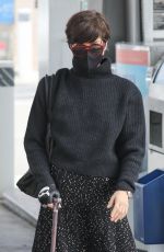 SELMA BLAIR ay a Gas Station in Los Angeles 01/07/2021