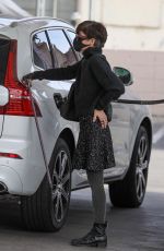SELMA BLAIR ay a Gas Station in Los Angeles 01/07/2021