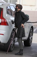SELMA BLAIR ay a Gas Station in Los Angeles 01/07/2021