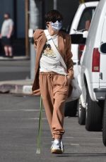 SELMA BLAIR Leaves Coffee Bean & Tea in Studio City 01/26/2021