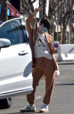 SELMA BLAIR Leaves Coffee Bean & Tea in Studio City 01/26/2021