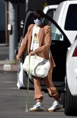 SELMA BLAIR Leaves Coffee Bean & Tea in Studio City 01/26/2021