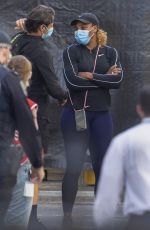 SERENA and VENUS WILLIAMS Arrives at Training in Adelaide 01/18/2021