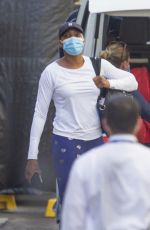 SERENA and VENUS WILLIAMS Arrives at Training in Adelaide 01/18/2021