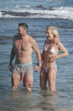 SHARNA BURGESS and Brian Austin Green at a Beach in Hawaii 01/02/2021